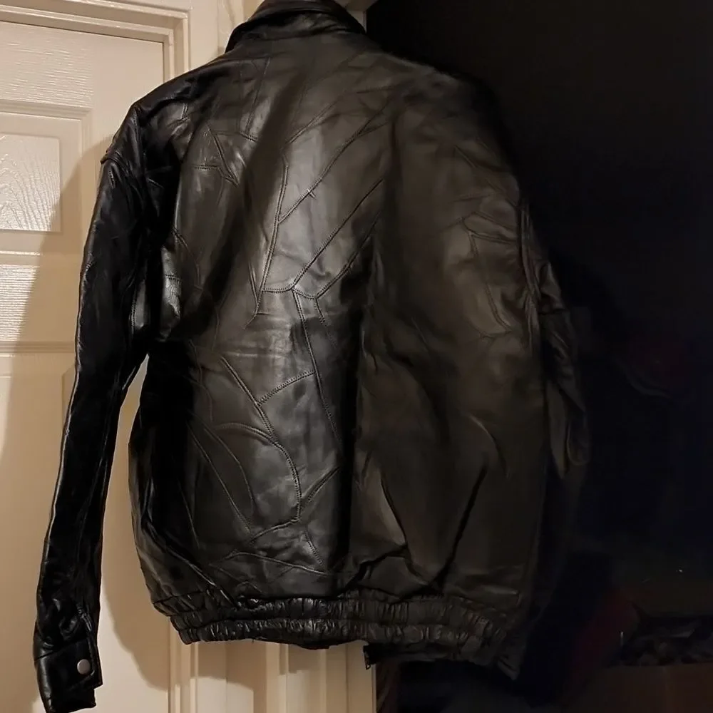 Men's leather jacket